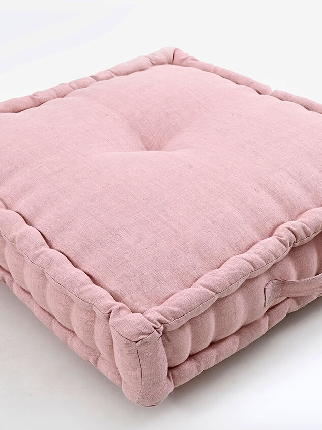 Angelique Floor Cushion Detail 3 - TULLABEE