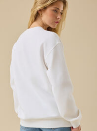 Peanuts Seasons Greetings Pullover Detail 6 - TULLABEE