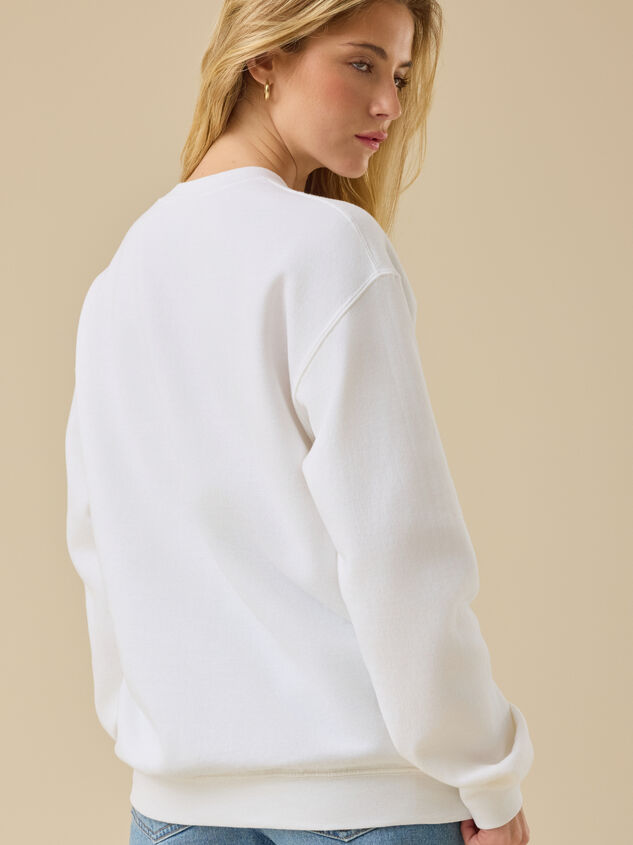Peanuts Seasons Greetings Pullover Detail 6 - TULLABEE