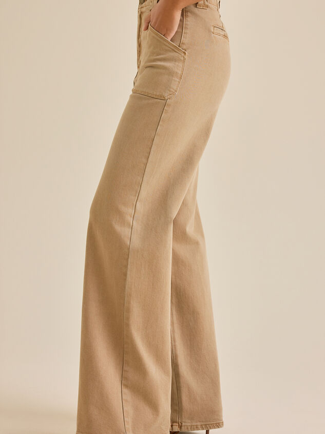 Paloma Straight Leg Jeans Detail 4 - TULLABEE
