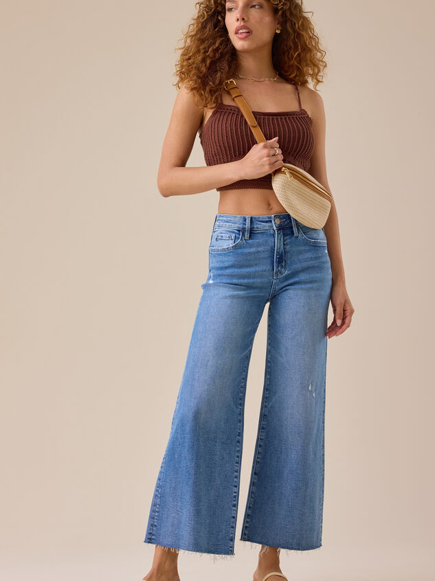 Leverette Cropped Jeans - TULLABEE
