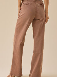 Amelia Front Pocket Pants Detail 5 - TULLABEE