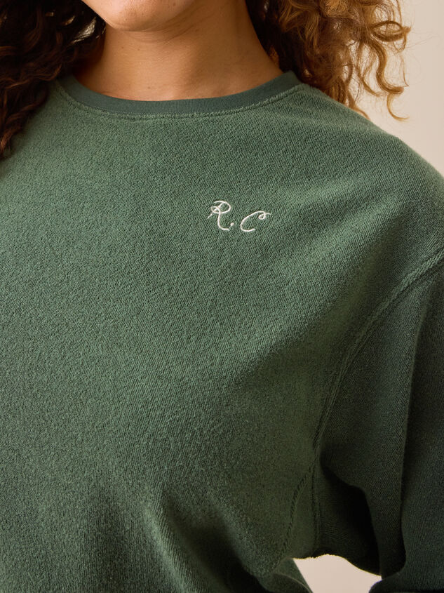 Victor Mama Sweatshirt by Rylee + Cru Detail 2 - TULLABEE