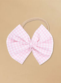Gabby Gingham Bow - TULLABEE