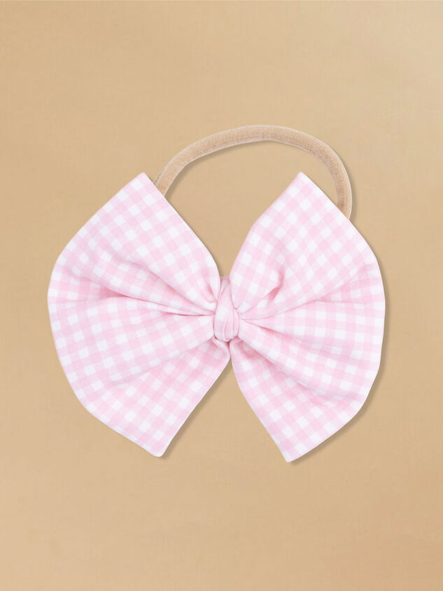 Gabby Gingham Bow - TULLABEE