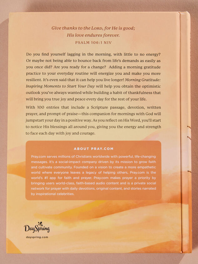 Morning Gratitude Devotional Detail 3 - TULLABEE