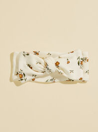 Ariana Floral Bow Headband - TULLABEE