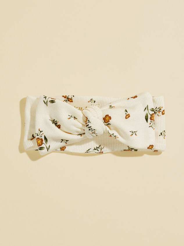 Ariana Floral Bow Headband - TULLABEE