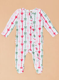 Merry & Bright Ruffle Footie - TULLABEE