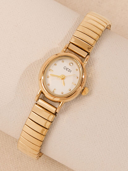 Dainty Oval Bar Link Watch - TULLABEE