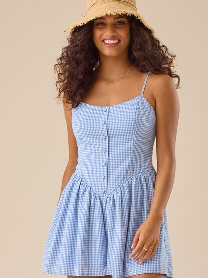 Emerie Drop Waist Romper - TULLABEE