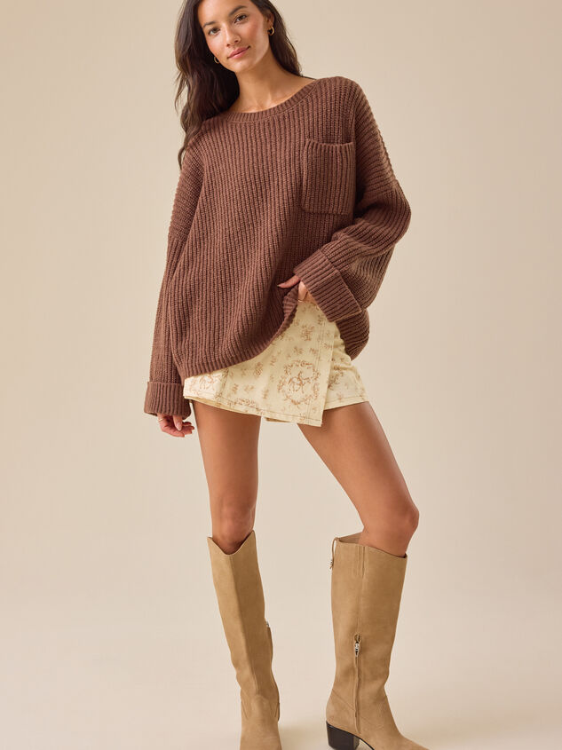 Mavis Pocket Sweater Detail 4 - TULLABEE
