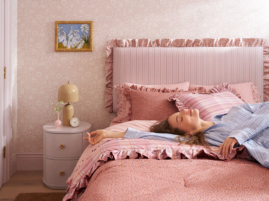 Nikki Upholstered Headboard - TULLABEE - 
