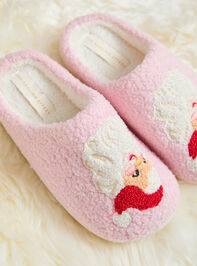 Santa Slippers Detail 4 - TULLABEE