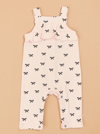 Kaleigh Bow Overalls - TULLABEE