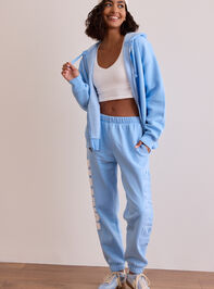 Summer Paradise Full Zip Detail 2 - TULLABEE