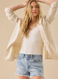 Hartley Distressed Denim Shorts - TULLABEE