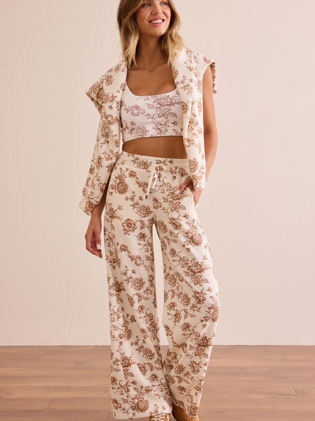 Twirl Toile Supersoft Wide Leg Sweatpants - TULLABEE