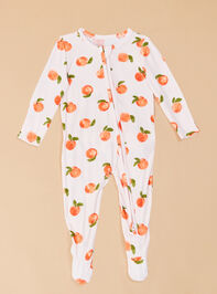 Sugar Peach Footie - TULLABEE