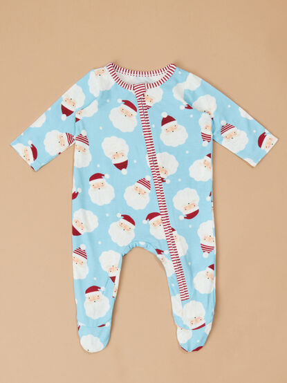 Santa Snuggles Footie by Mudpie - TULLABEE