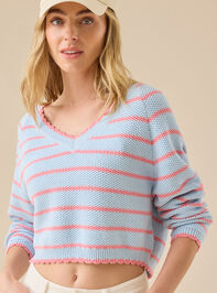 Mila Stripe Sweater - TULLABEE