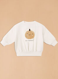 Hey Pumpkin Graphic Sweatshirt by Quincy Mae - TULLABEE