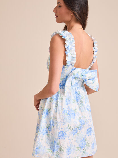 Alexa Floral Mini Dress - TULLABEE