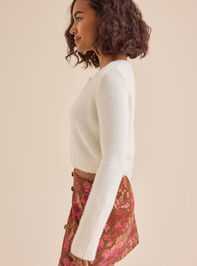 Milani Bow Button Cardigan Detail 4 - TULLABEE