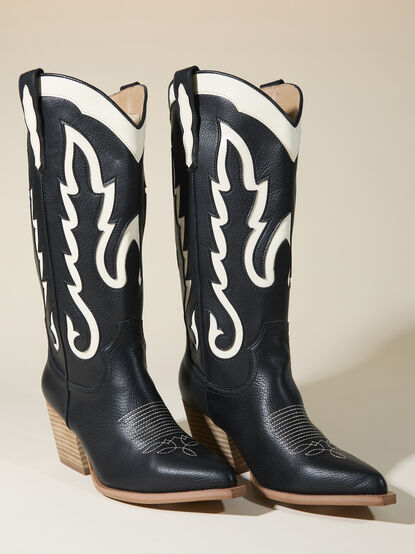 Ida Cutout Western Boot - TULLABEE