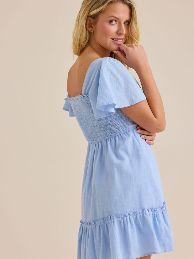 Megan Babydoll Dress Detail 3 - TULLABEE