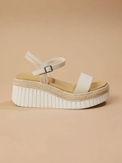 Azzure Wedge Sandals - TULLABEE