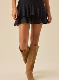 Harriet Lace Mini Skort Detail 2 - TULLABEE