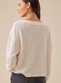 Layne Ribbed Top Detail 5 - TULLABEE