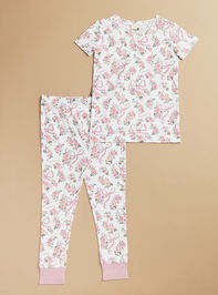 Amelia Floral Bow Lounge Set - TULLABEE
