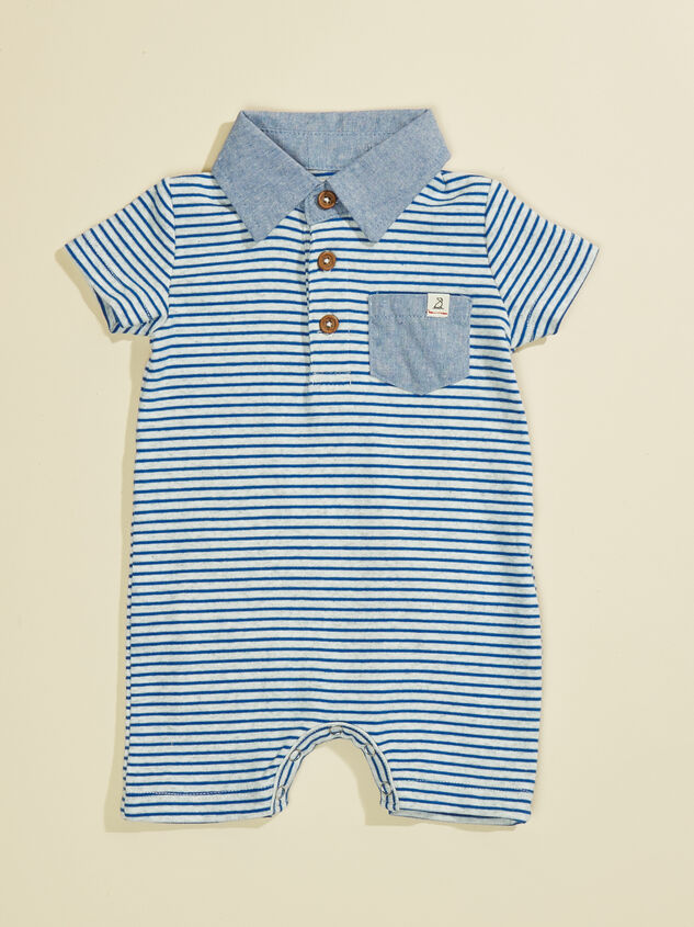 Parker Polo Romper by Me + Henry - TULLABEE
