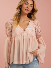 Rosemary Lace Tunic Top - TULLABEE