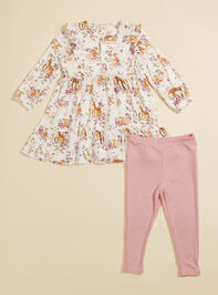 Floral Woodland Dress and Legging Set - TULLABEE