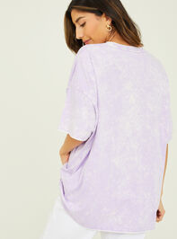 Lacie Oversized Wash Tee Detail 4 - TULLABEE