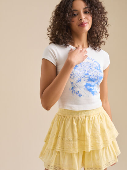 Raleigh Layered Lace Shorts - TULLABEE