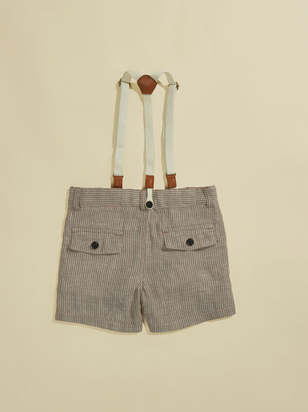 Carter Suspender Shorts by Me + Henry Detail 2 - TULLABEE