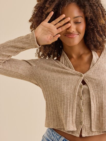 Audrey Layered Twofer Top - TULLABEE