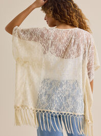 Zahara Lace Kimono Detail 4 - TULLABEE