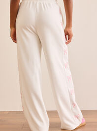 Sweet Bow Straight Leg Pant Detail 4 - TULLABEE
