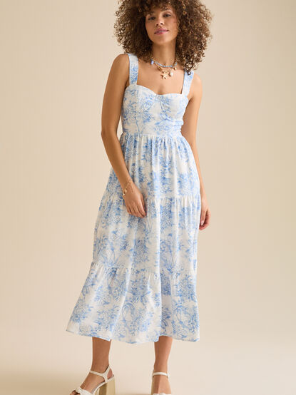 Asa Floral Maxi Dress - TULLABEE