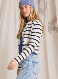 Laurie Gold Button Cardigan Detail 4 - TULLABEE