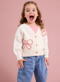 Bailey Bow Stitch Cardigan - TULLABEE