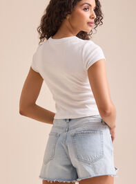 Star Patchwork Tee Detail 6 - TULLABEE