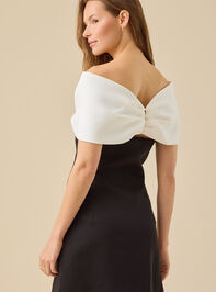 Elodie Off The Shoulder Mini Dress Detail 5 - TULLABEE