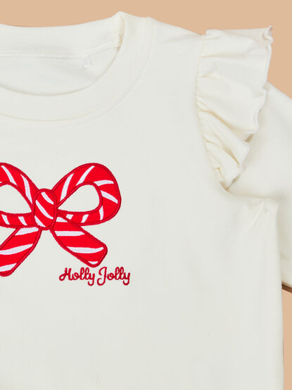 Holly Jolly Long Sleeve Top - TULLABEE
