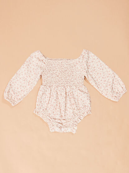 Nora Floral Bubble Romper - TULLABEE